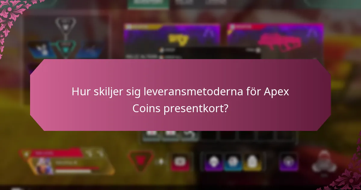Vilka är de bästa alternativen för att köpa Apex Coins presentkort?