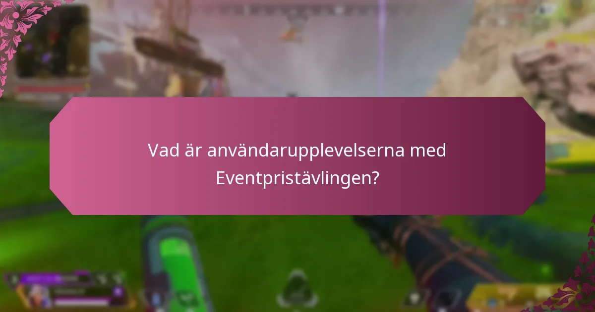 Hur formar feedback från samhället uppfattningar om Eventpristävlingen?