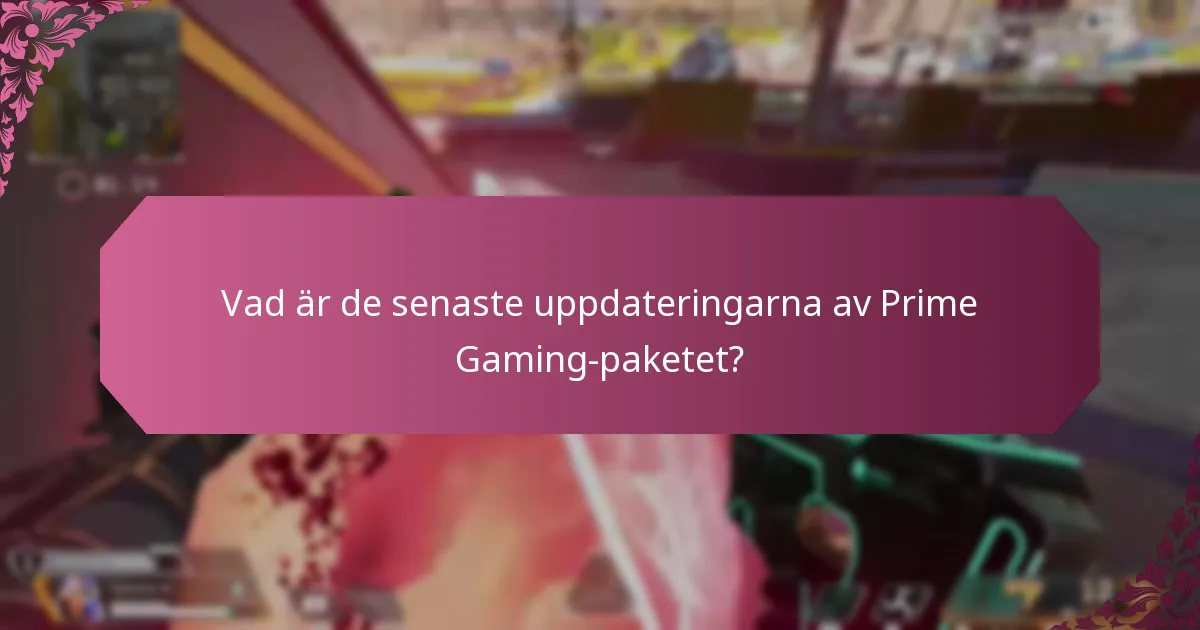 Hur står sig Prime Gaming-paketet jämfört med andra speltjänster?