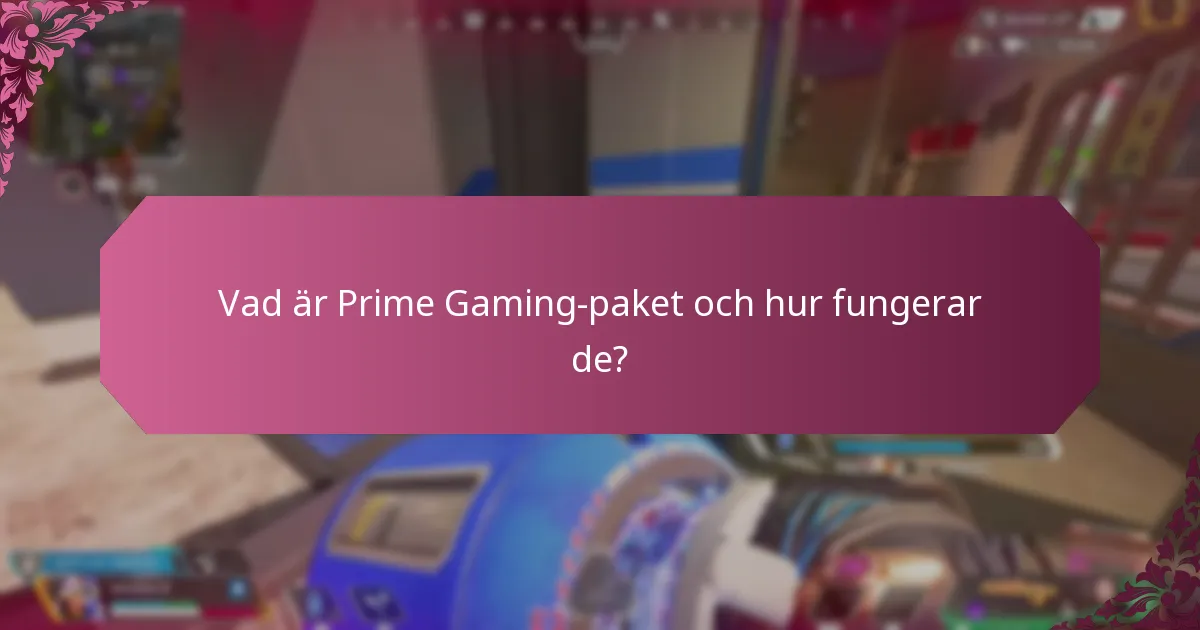Hur kan jag få tillgång till kundsupport för Prime Gaming?