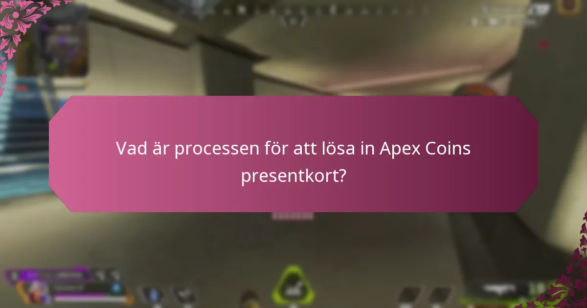 Vilka återförsäljare säljer giltiga Apex Coins presentkort?
