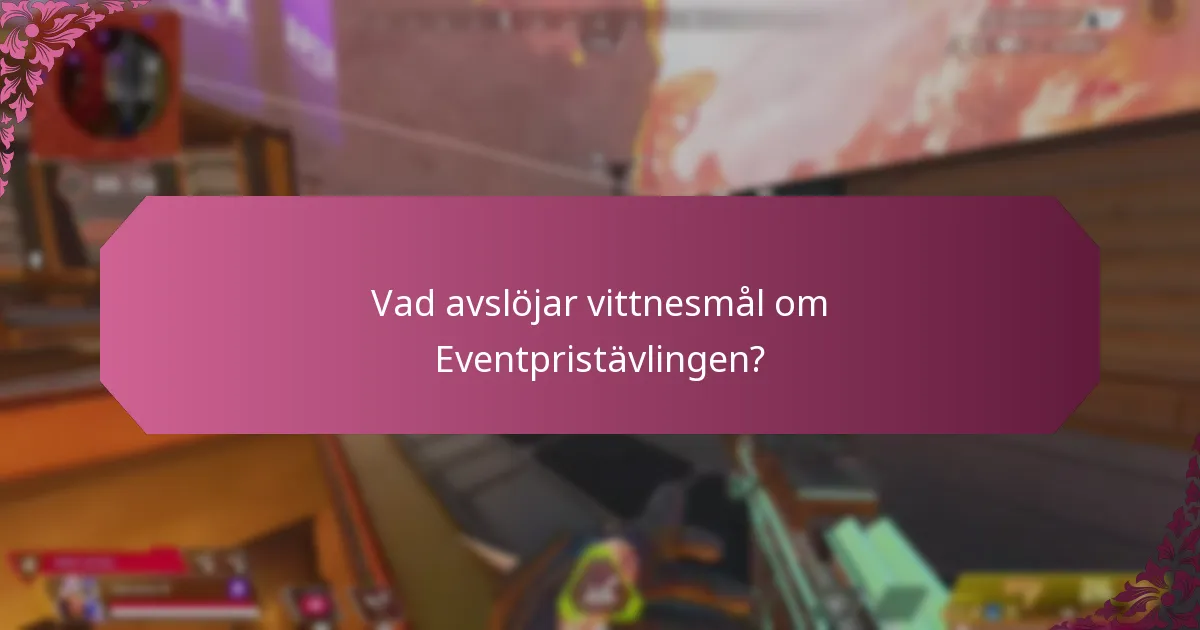 Vilka faktorer bidrar till en positiv användarupplevelse i Eventpristävlingen?