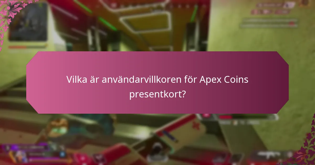 Vilka konsumenträttigheter gäller för Apex Coins presentkort?