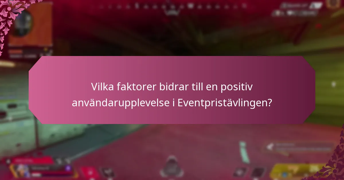 Vilka vanliga utmaningar står deltagarna inför i Eventpristävlingen?